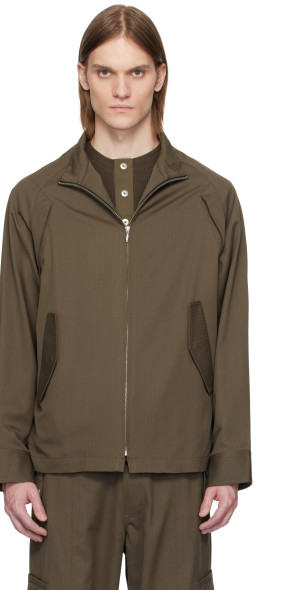 Omar Afridi - Brown Steel Jacket