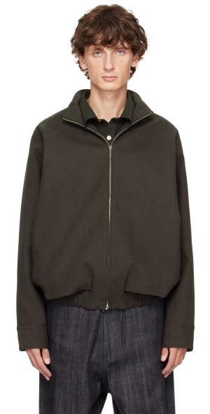 Omar Afridi - Brown Steel Jacket