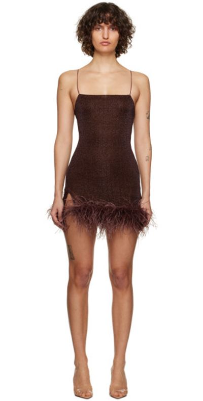 knee length dresses for ladies Lumire Plumage Short Dress