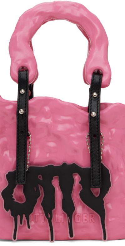 Ottolinger SSENSE Exclusive Pink Signature Ceramic Bag