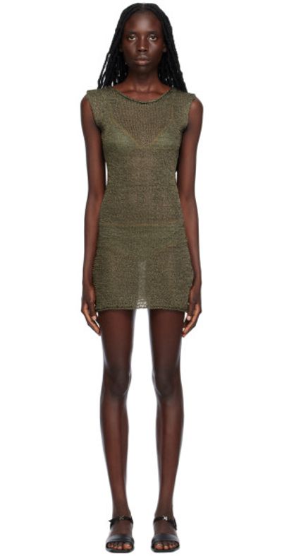 paloma wool green dress Paloma Wool - Oliveti dress Khaki