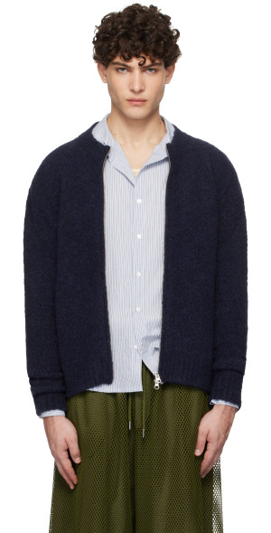 Paloma Wool - Navy 'Plaisir' Zip Sweater