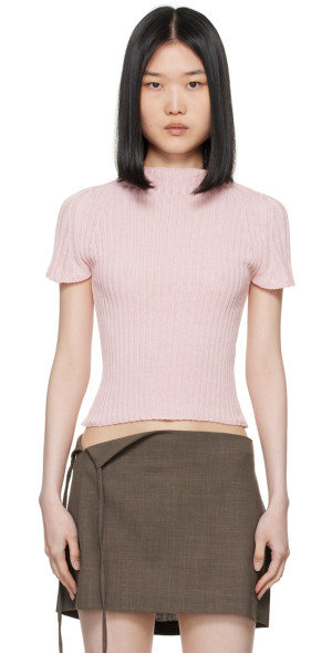 Paloma Wool - Pink Panteira Turtleneck