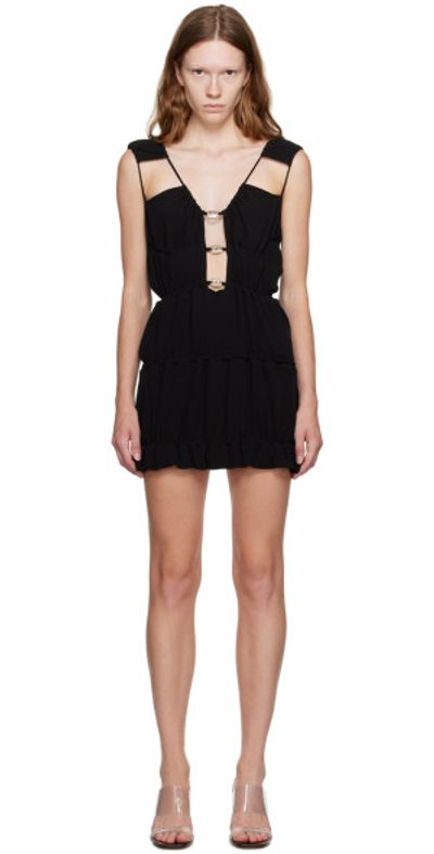 Paris Georgia Paris Georgia Black Miller Minidress