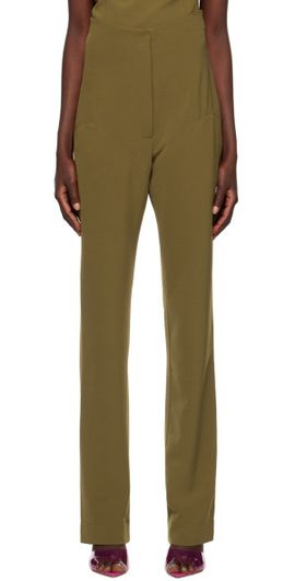 Paris Georgia Paris Georgia Taupe Bootleg Trousers