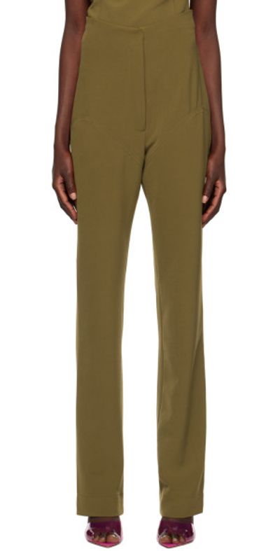 Paris Georgia Paris Georgia Taupe Bootleg Trousers