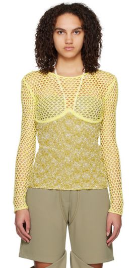Paris Georgia Paris Georgia Yellow Bambi Sweater