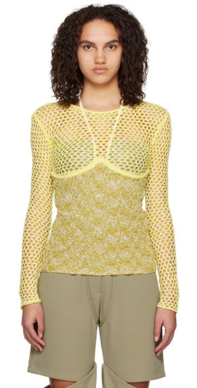 Paris Georgia Paris Georgia Yellow Bambi Sweater