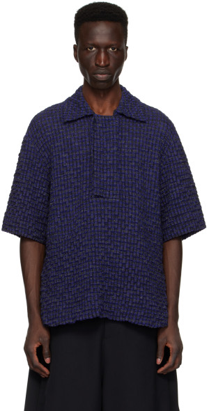 pet-tree-kor - SSENSE Exclusive Blue Lucerne Shirt