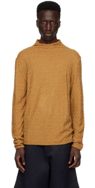 pet-tree-kor - Tan Liatris Long Sleeve T-Shirt