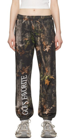 Praying - Khaki 'God's Favorite' Real Tree Sweatpants