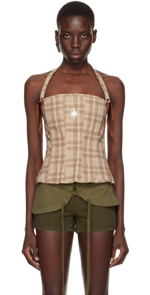 Raga Malak - Brown Lala Tank Top