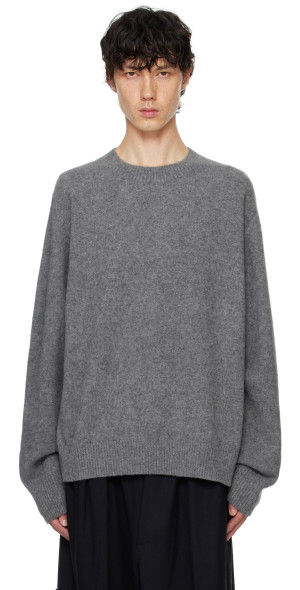 トップス rainmaker kyoto CREW-NECK S/S SWEATER RAINMAKER KYOTO Black Oneside Raglan Sleeve Crew Neck