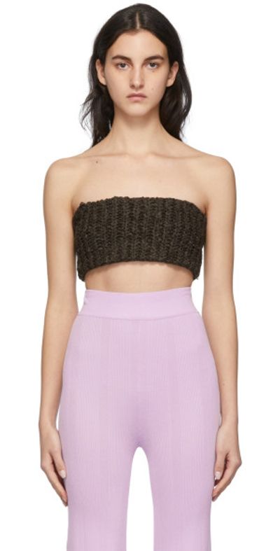 REMAIN Birger Christensen REMAIN Birger Christensen Brown Miana Tube Top