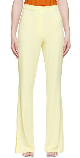 REMAIN Birger Christensen REMAIN Birger Christensen Yellow Jessie Trousers