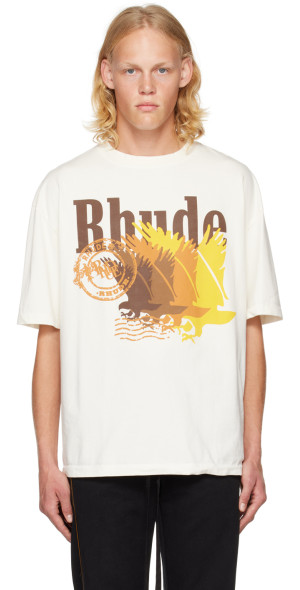 Rhude - Off-White Postage T-Shirt
