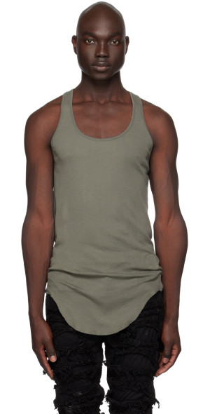 トップス Rick Owens rib long tanktop drkshdw Rick Owens Drkshdw