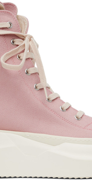 Rick Owens DRKSHDW - Pink Abstract Sneakers
