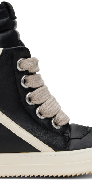 Rick Owens - Black & Off-White Hollywood Jumbolace Geobasket