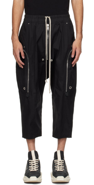 Rick Owens - Black Bauhaus Bela Cargo Pants