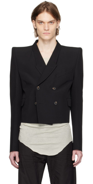 ジャケット・アウター Rick Owens LIDO JMF NEUE ALICE IN DUST Rick Owens - Black JMF Neue Alice Jacket