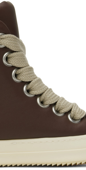 CONVERSE Rick Owens ブラウン ハイカットスニーカー Rick Owens - Brown Jumbo Lace Sneakers