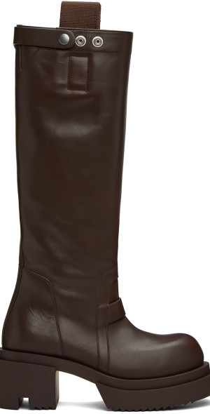 Rick Owens PULL ON BOGUN BOOTS Buy Rick Owens Pull On Fogpocket