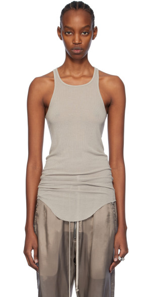 Rick Owens - Off-White Basic Rib Tank Top