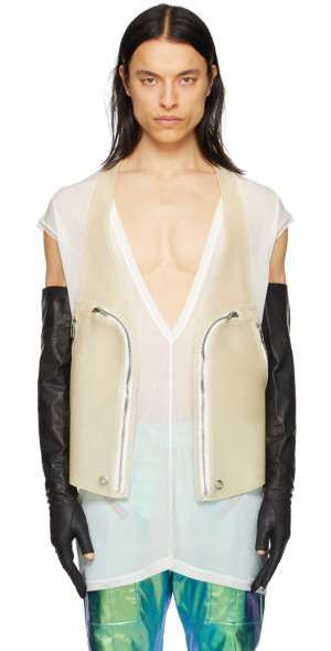 Rick Owens Bauhaus Vest | Black | FARFETCH