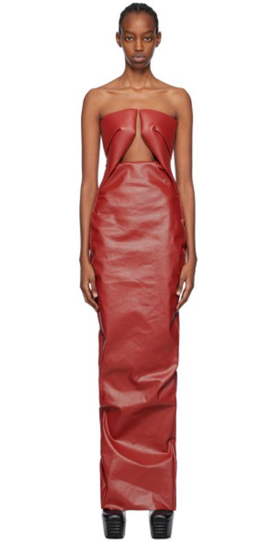 white christmas dresses Rick Owens Athena One-Shoulder Dress main image 1