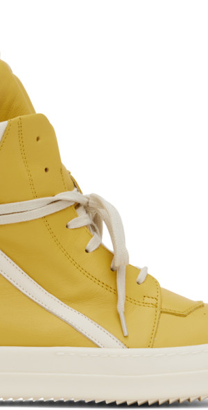 スニーカー Jumbolaced Geobasket Sneakers Green & Off-White Porterville Jumbolaced Geobasket Sneakers