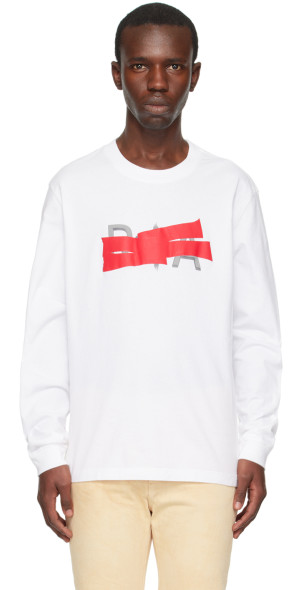 RTA - White Lawrence Long Sleeve T-Shirt