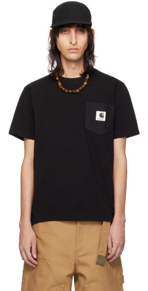 sacai - Black Carhartt WIP Edition T-Shirt