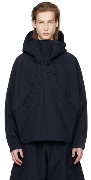 SAGE NATION - Navy Fossil Jacket