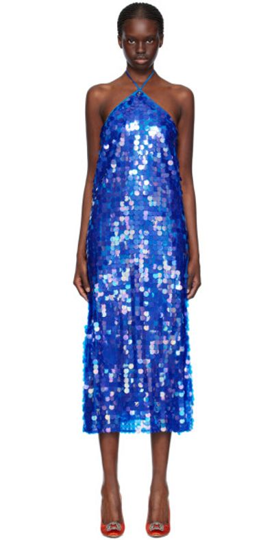 Saks Potts - Blue Polly Maxi Dress