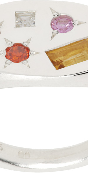 Seb Brown - Silver XL Neapolitan Ring