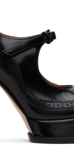 SHUSHU/TONG - Black Oxford Heels