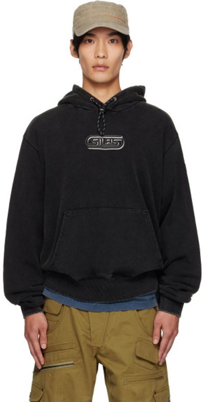 Silas Silas Black 'Big Silas' Drawstring Sweat Hoodie