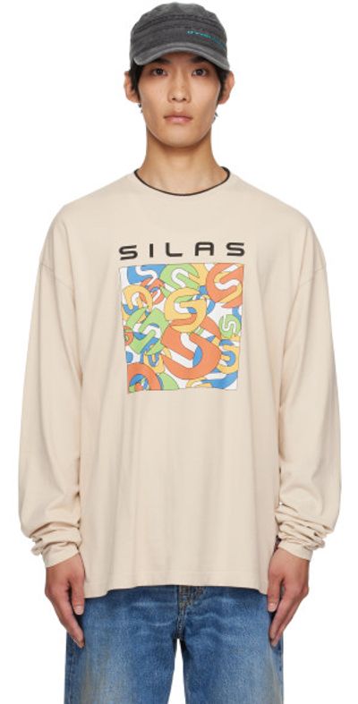 Silas Silas Off-White Box Artwork Long Sleeve T-shirt