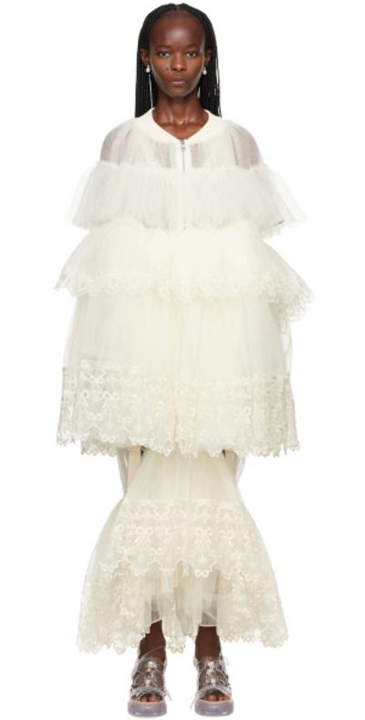 simone rocha mini dress Simone Rocha Black Big Bow Minidress