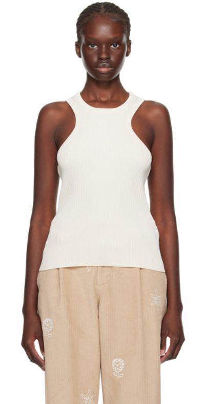 Soulland Soulland Off-White Nova Tank Top