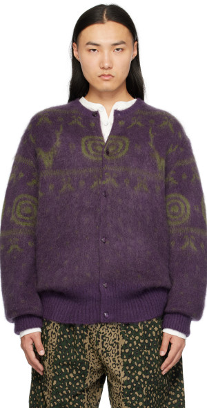 South2 West8 - Beige Mohair Cardigan