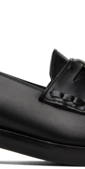 Stefan Cooke - Black Polido Loafers