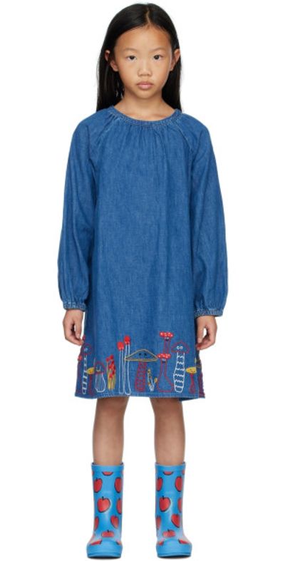 white christmas dresses Stella McCartney // Blue Denim Button Up Midi Dress – VSP Consignment