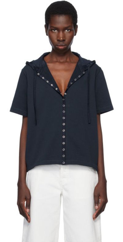 Still Here Still Here Navy Lucky Hoodie