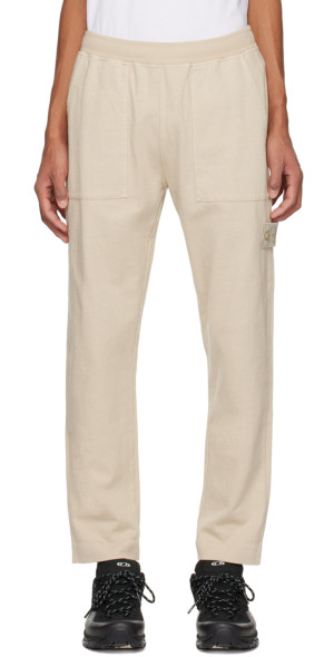 Stone Island - Beige Patch Lounge Pants