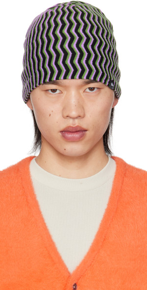 Stüssy Stüssy Multicolor Crinkle Stitch Beanie