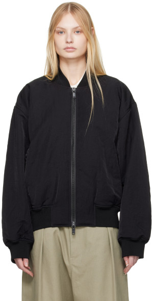 Studio Nicholson - Black Blade Bomber Jacket