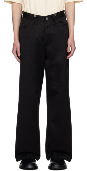 パンツ TAIGA TAKAHASHI 22SS ENGINEER TROUSERS Taiga Takahashi - Black Lot.202 Engineer Trousers