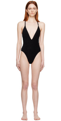 The Attico Women's One Piece Swimsuit Black main image 1